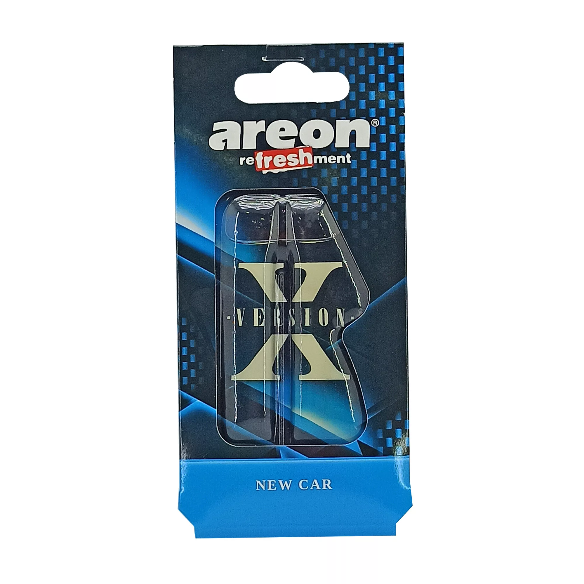 خوشبوکننده خودرو آرئون مدل X  رفرشمنت NEW CAR حجم 8.5 میلی لیتر