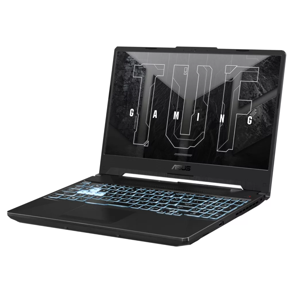 لپ تاپ 15.6 اینچی ایسوس مدل TUF Gaming A15 FA506NCR-WH71-R7 7435HS-8GB DDR5-512GB SSD-RTX3050-FHD-W