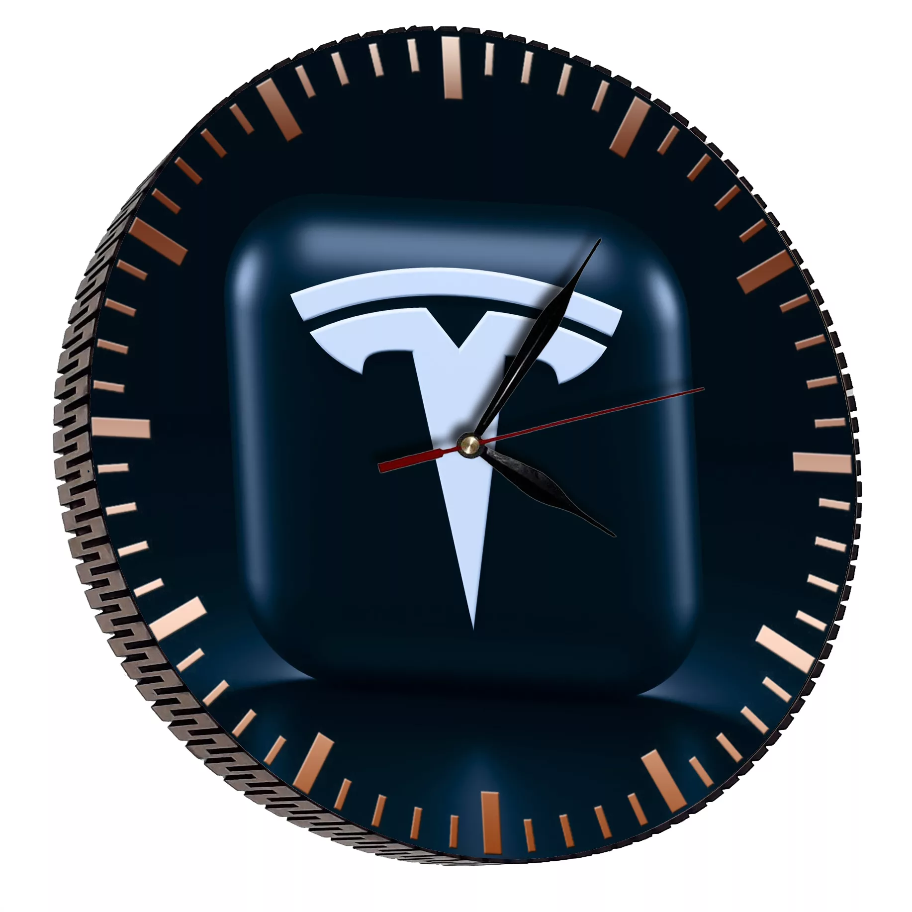 ساعت دیواری مدل تسلا