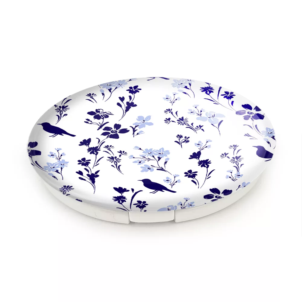 آینه جیبی خندالو طرح گل گلی مدل تاشو کد 29001