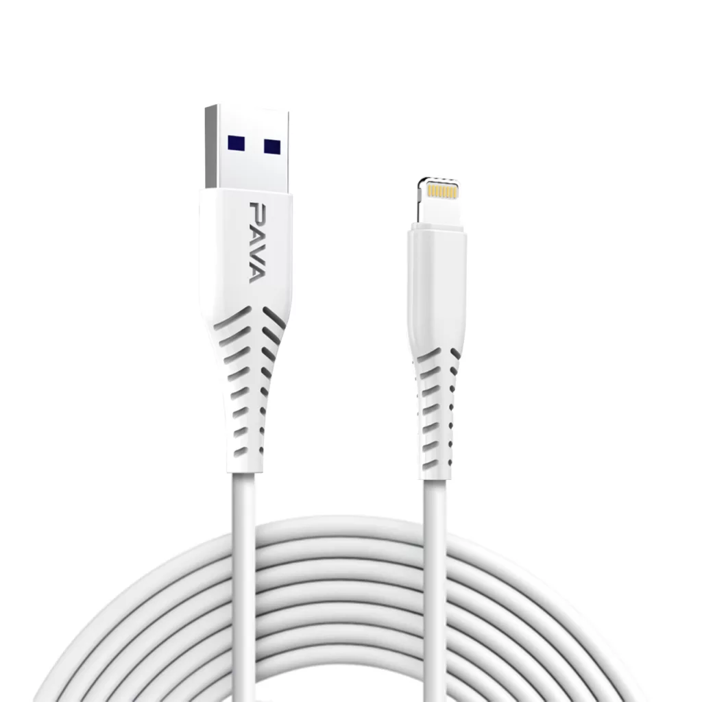 کابل تبدیل USB به لایتنینگ پاواریال مدل DC-182i طول 1 متر