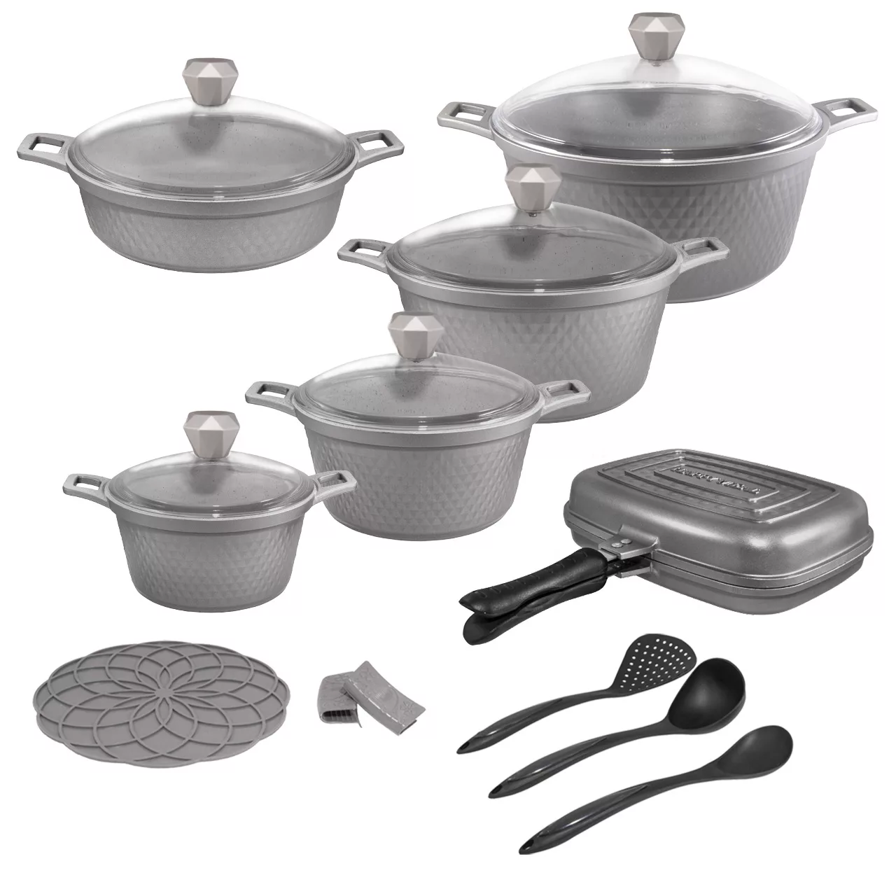 سرویس پخت و پز 18 پارچه سی اند اس کد 5518 مدل اوکلند