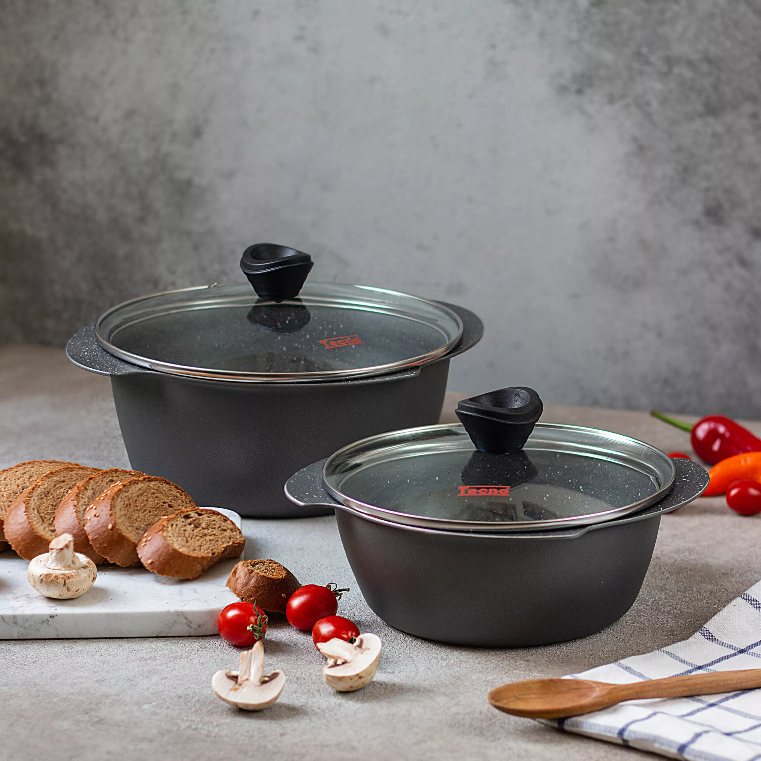 سرویس قابلمه 4 پارچه تکنو مدل پروانه