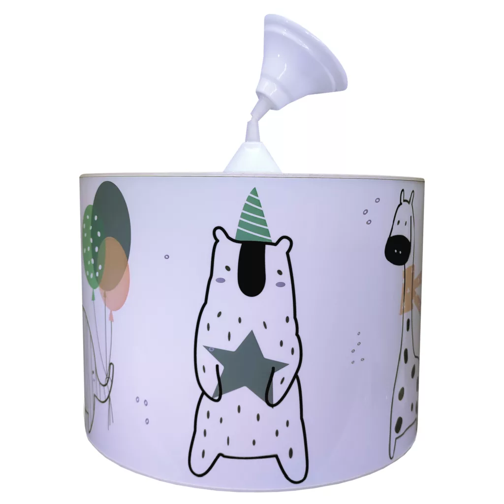 لوستر کودک مدل فیل و زرافه و بادکنک