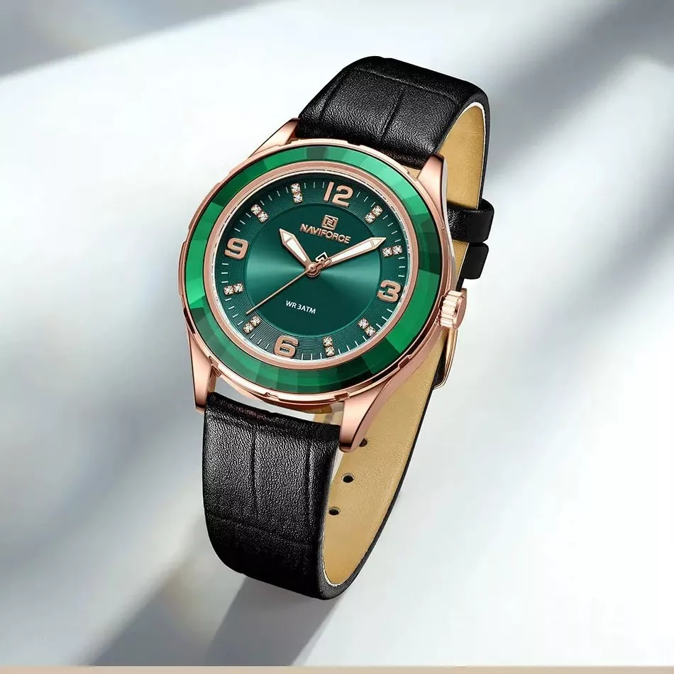 ساعت مچی عقربه ای زنانه نیوی فورس مدل NF5040RGGB