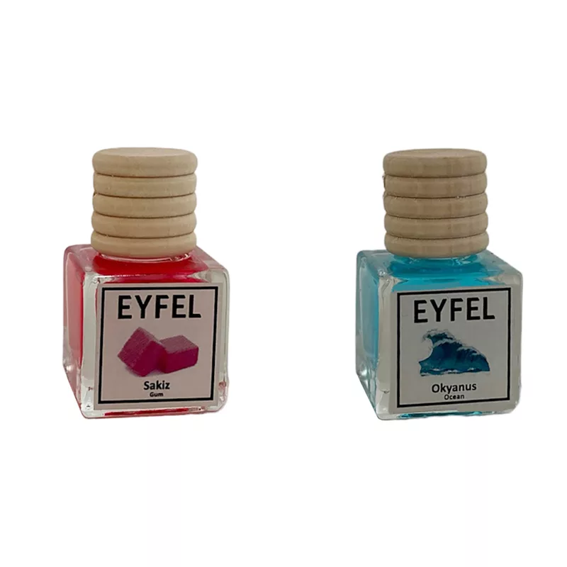 خوشبوکننده خودرو مدل آدامس و اقیانوس حجم 10 میلی لیتر مجموعه 2 عددی