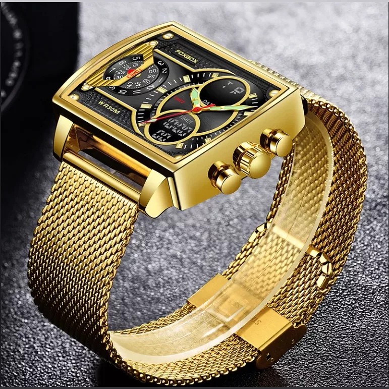 ساعت مچی عقربه ای مدل Multi time Luxury