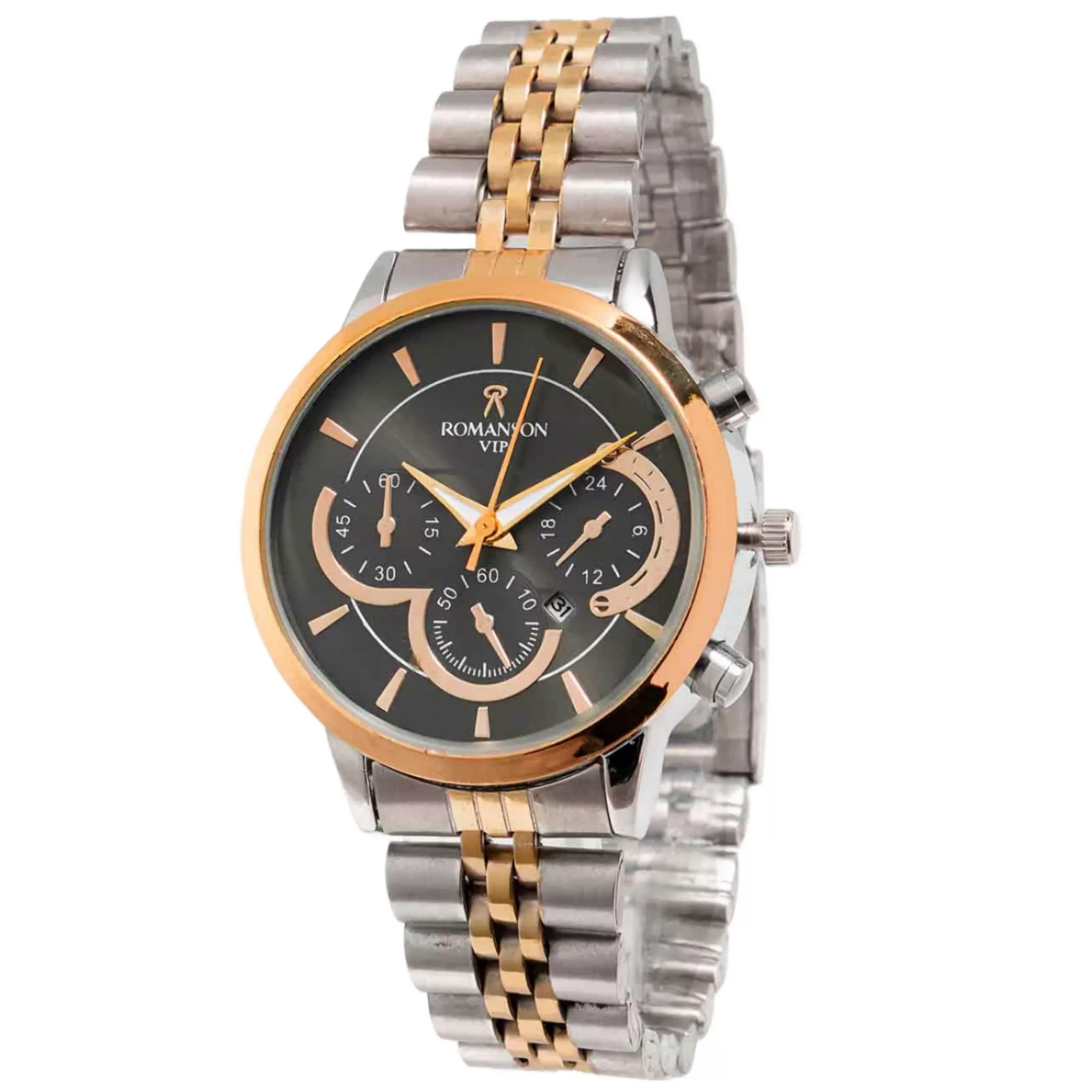 ساعت مچی عقربه ای زنانه مدل تک موتوره صفحه طرحدار بند فلزی کد 4 ساعت مچی عقربه ای زنانه مدل تک موتوره صفحه طرحدار بند فلزی کد 4