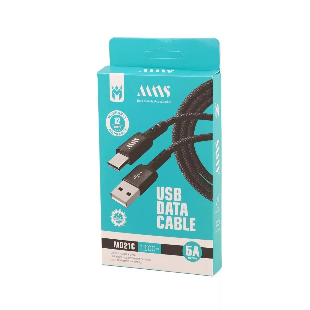 کابل تبدیل USB به USB-C ام ان اس مدل M021C طول 1.1 متر