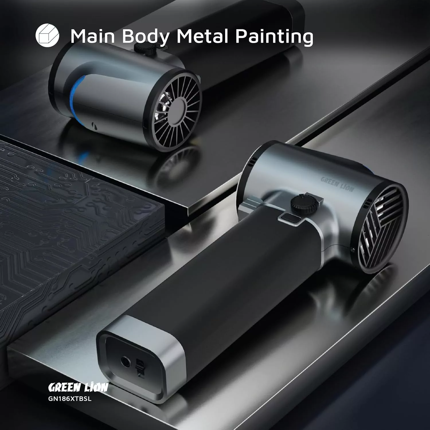 دستگاه دمنده شارژی 750 وات گرین لاین مدل GB-186X