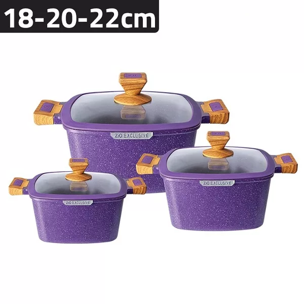 سرویس پخت و پز 6 پارچه زیو مدل Z-22