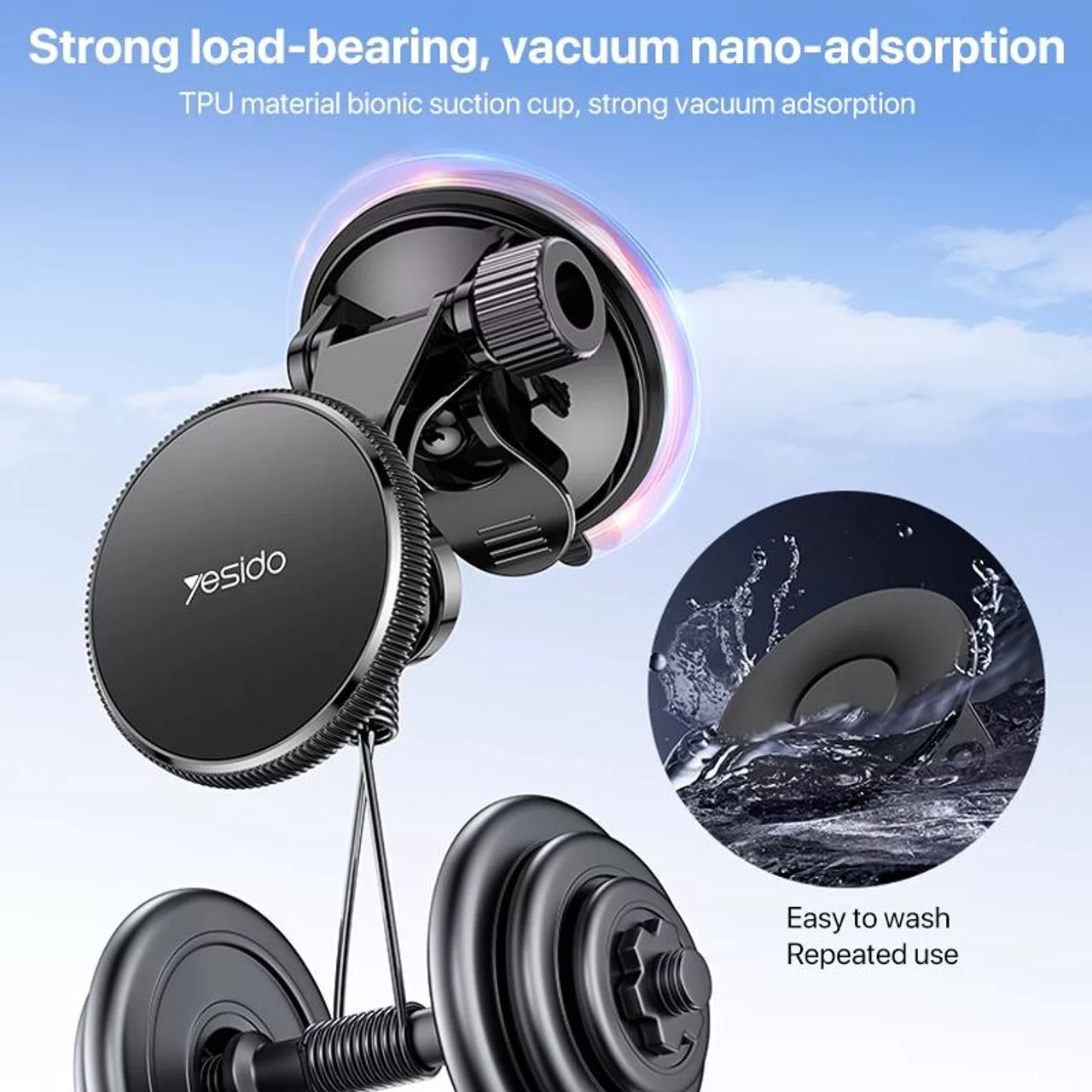 پایه نگهدارنده گوشی موبایل یسیدو مدل MAGNET HOLDER C177