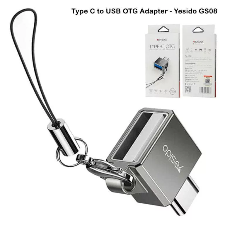 مبدل OTG USB-C به USB3.0 یسیدو مدل GS08