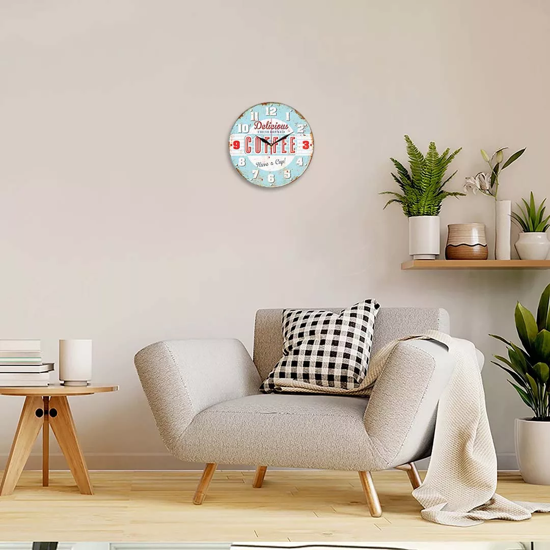 ساعت دیواری مدل 1128 طرح Coffee