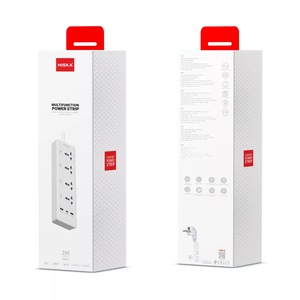 چندراهی برق هیسکا مدل CH-5518EU