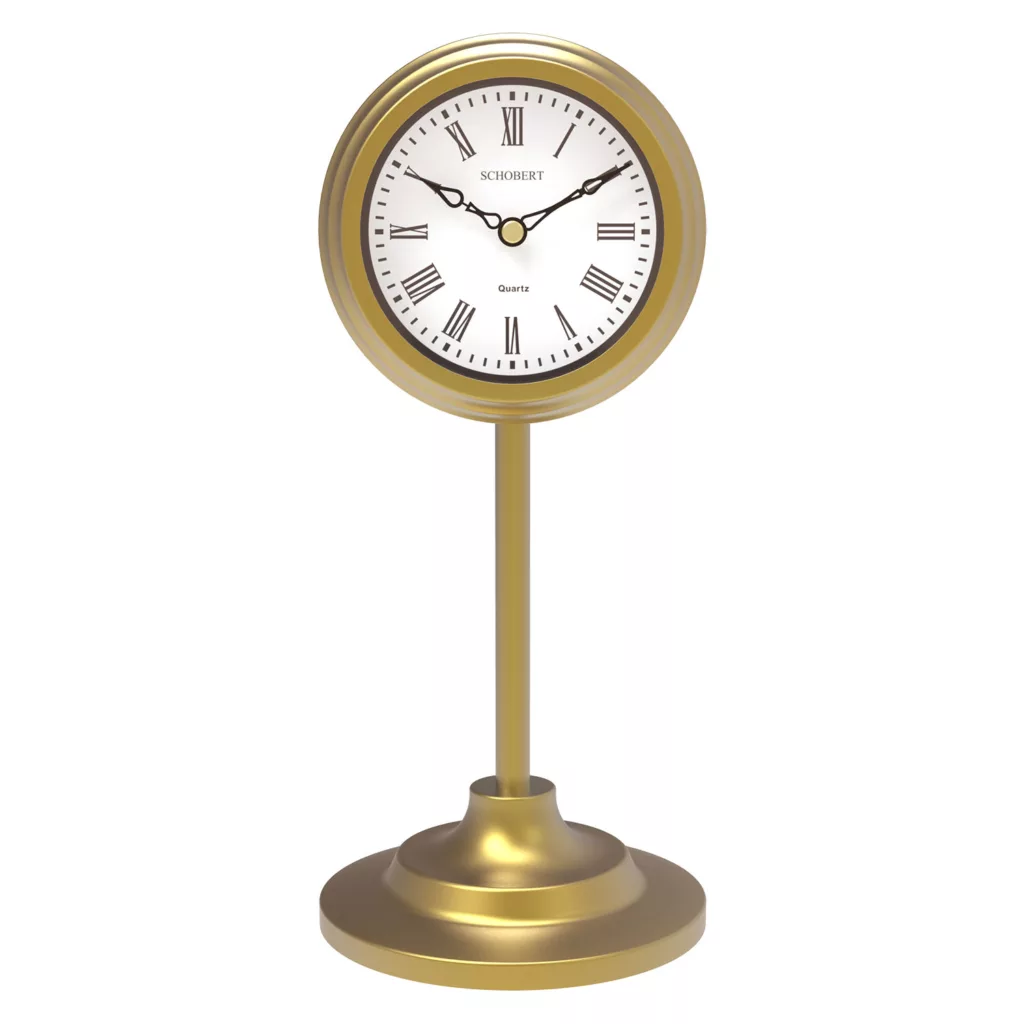 ساعت رومیزی شوبرت مدل 6011GW-GOLD