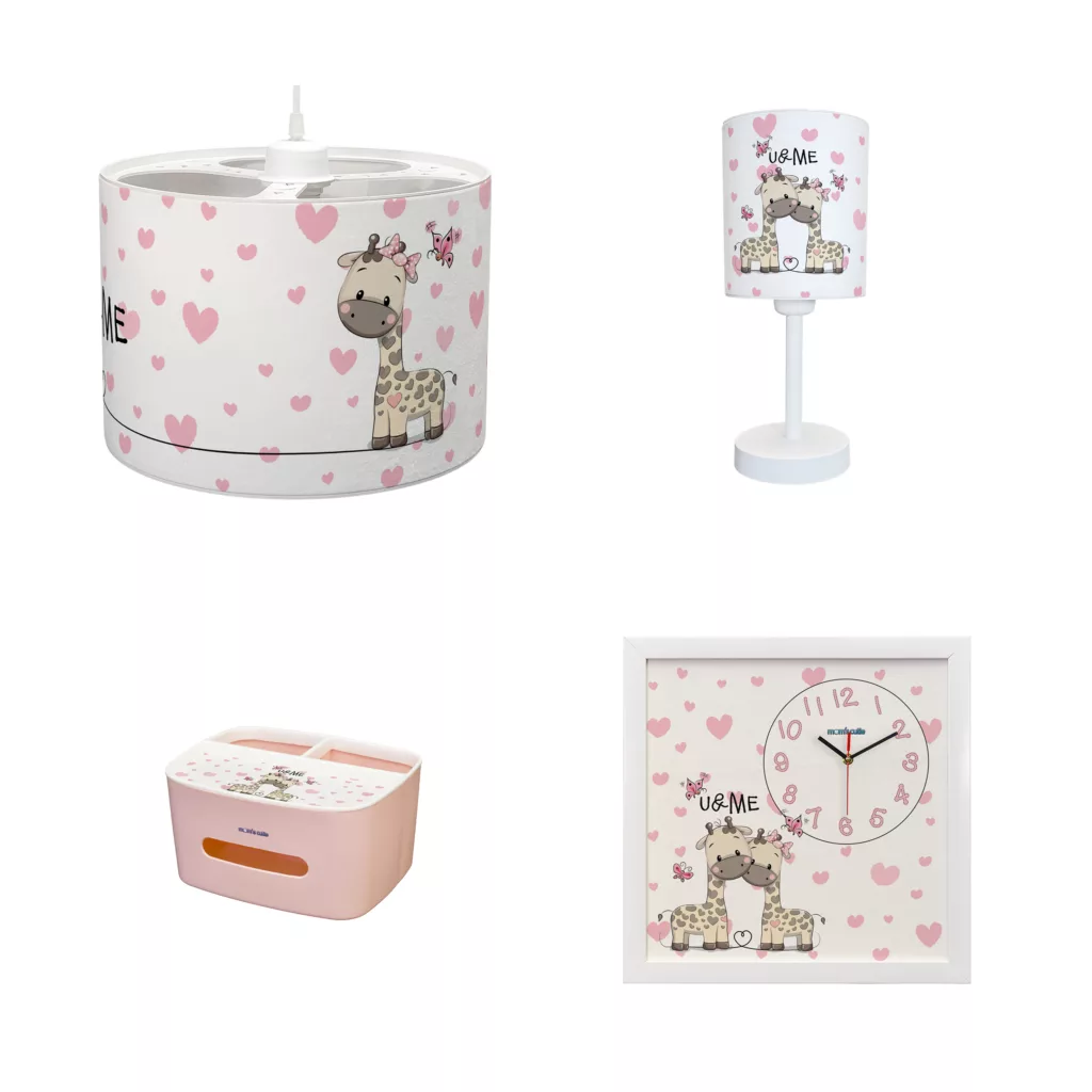 ست لوستر کودک مامز کیوتی مدل PL-46 بسته 4 عددی