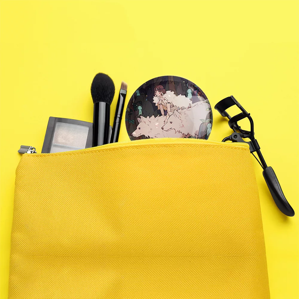 آینه جیبی خندالو مدل سان انیمه پرنسس مونونوکه کد 34107