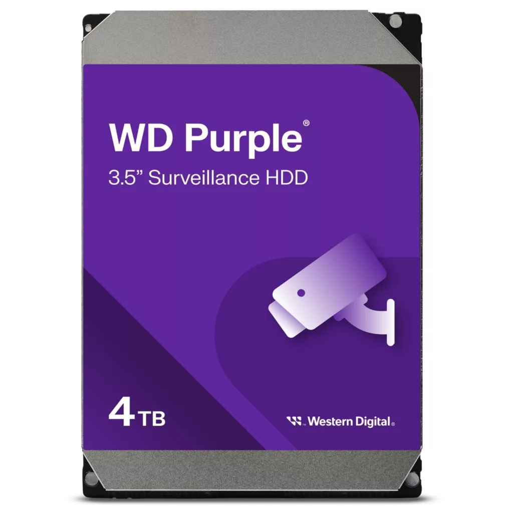 هارددیسک اینترنال وسترن دیجیتال مدل Purple WD42PURU ظرفیت 4 ترابایت