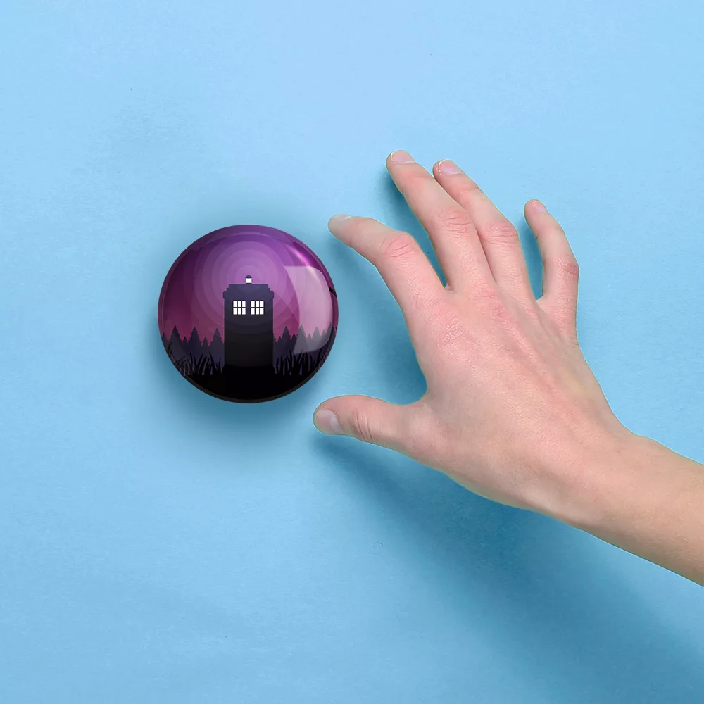 آینه جیبی خندالو مدل سریال داکتر هو Doctor Who کد 29754