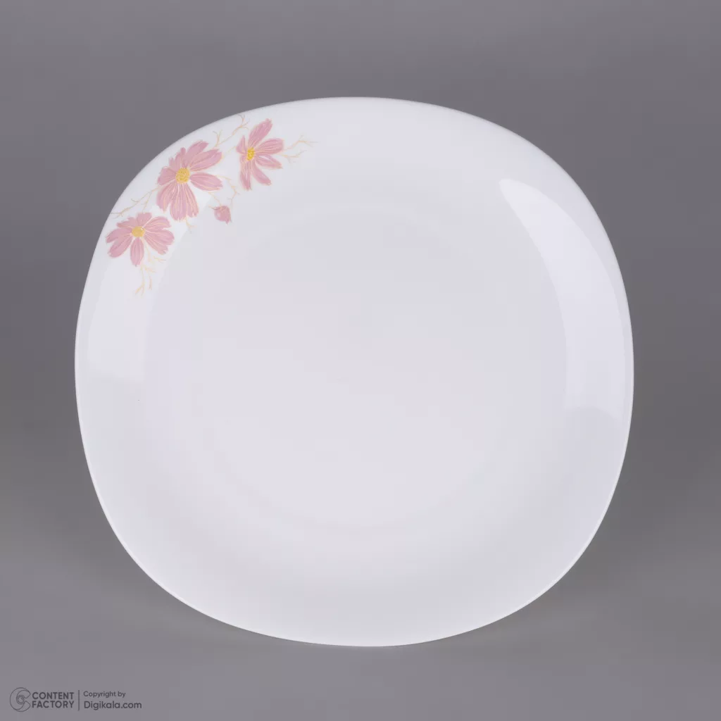 سرویس غذاخوری گلدن اوپال 25 پارچه مدل شقایق کد Carine