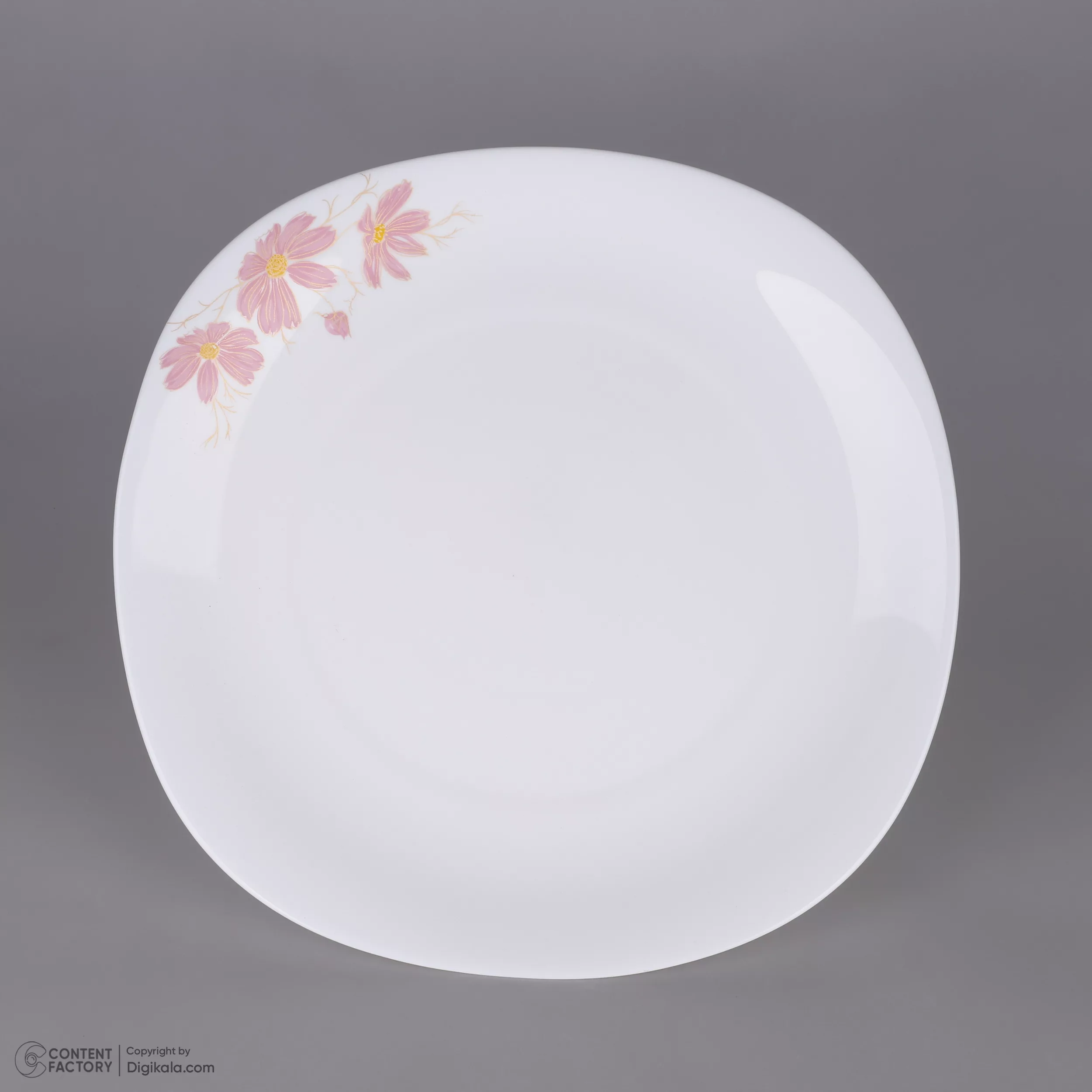 سرویس غذاخوری گلدن اوپال 25 پارچه مدل شقایق کد Carine