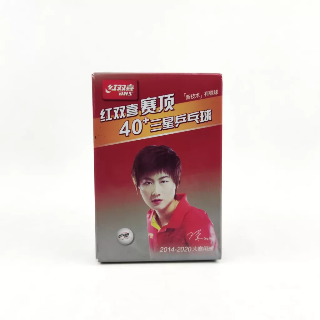توپ پینگ پنگ دی اچ اس مدل 3STAR- +40 بسته 6 عددی