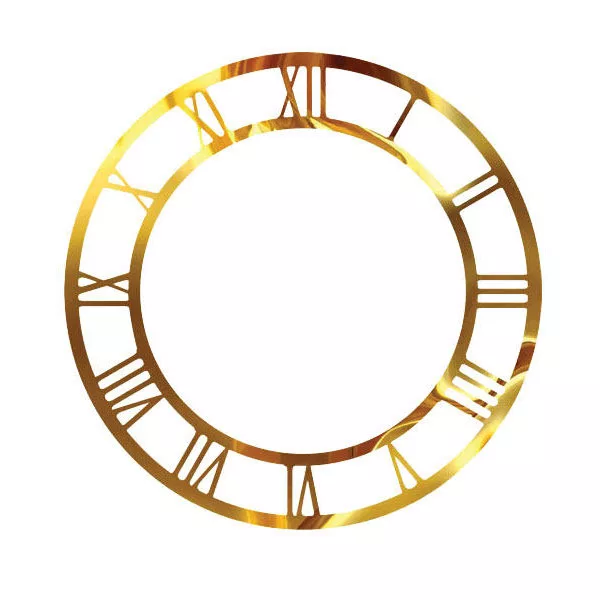 اعداد ساعت دیواری مدل 2801G60