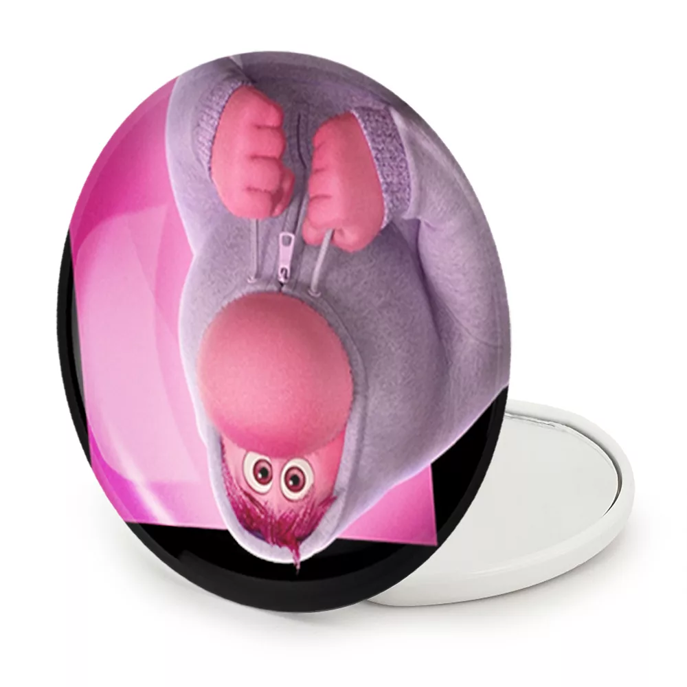 آینه جیبی خندالو طرح اینساید اوت (Inside Out) مدل تاشو کد 36658