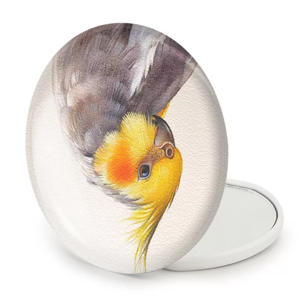 آینه جیبی خندالو طرح عروس هلندی مدل تاشو کد 29558