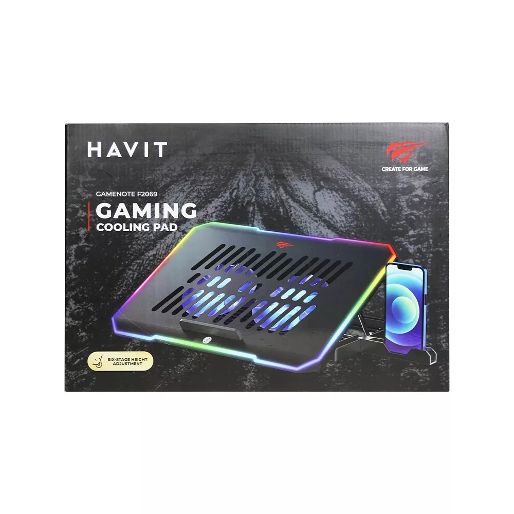 پایه خنک کننده  لپ تاپ هویت مدل f-2069