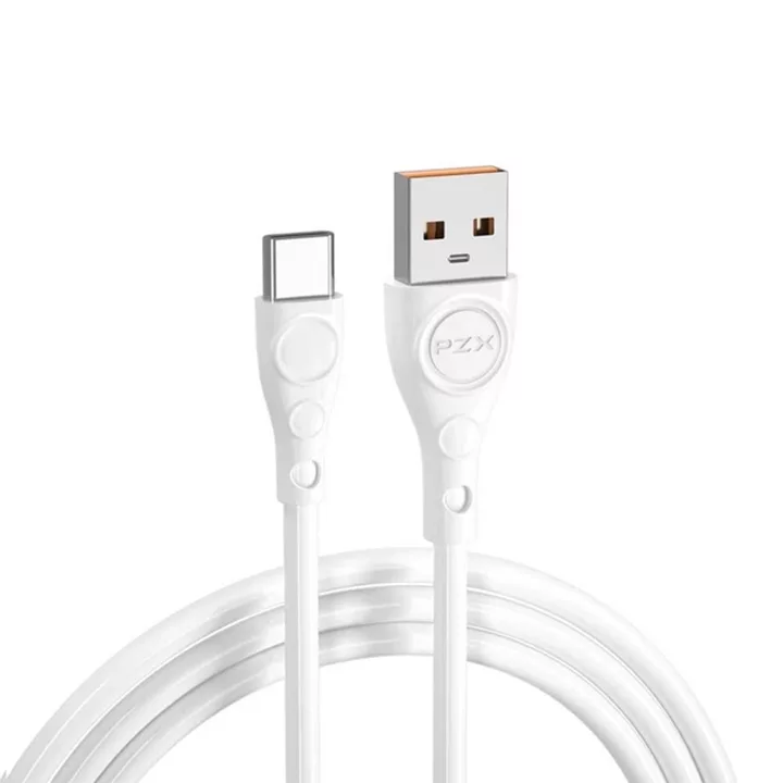 کابل تبدیل USB به usb-C  پی زد ایکس مدل S-06 طول 1 متر