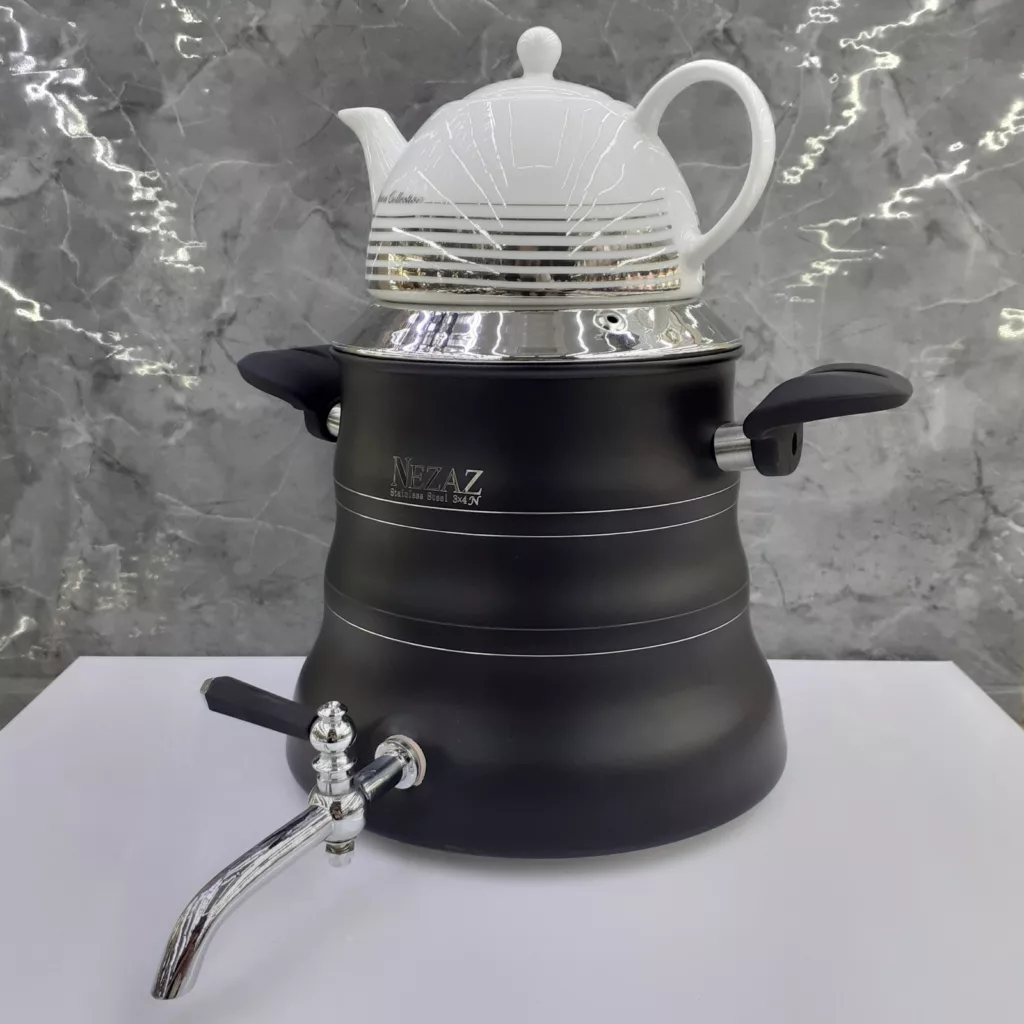 ست کتری و قوری نزاز کد 3027