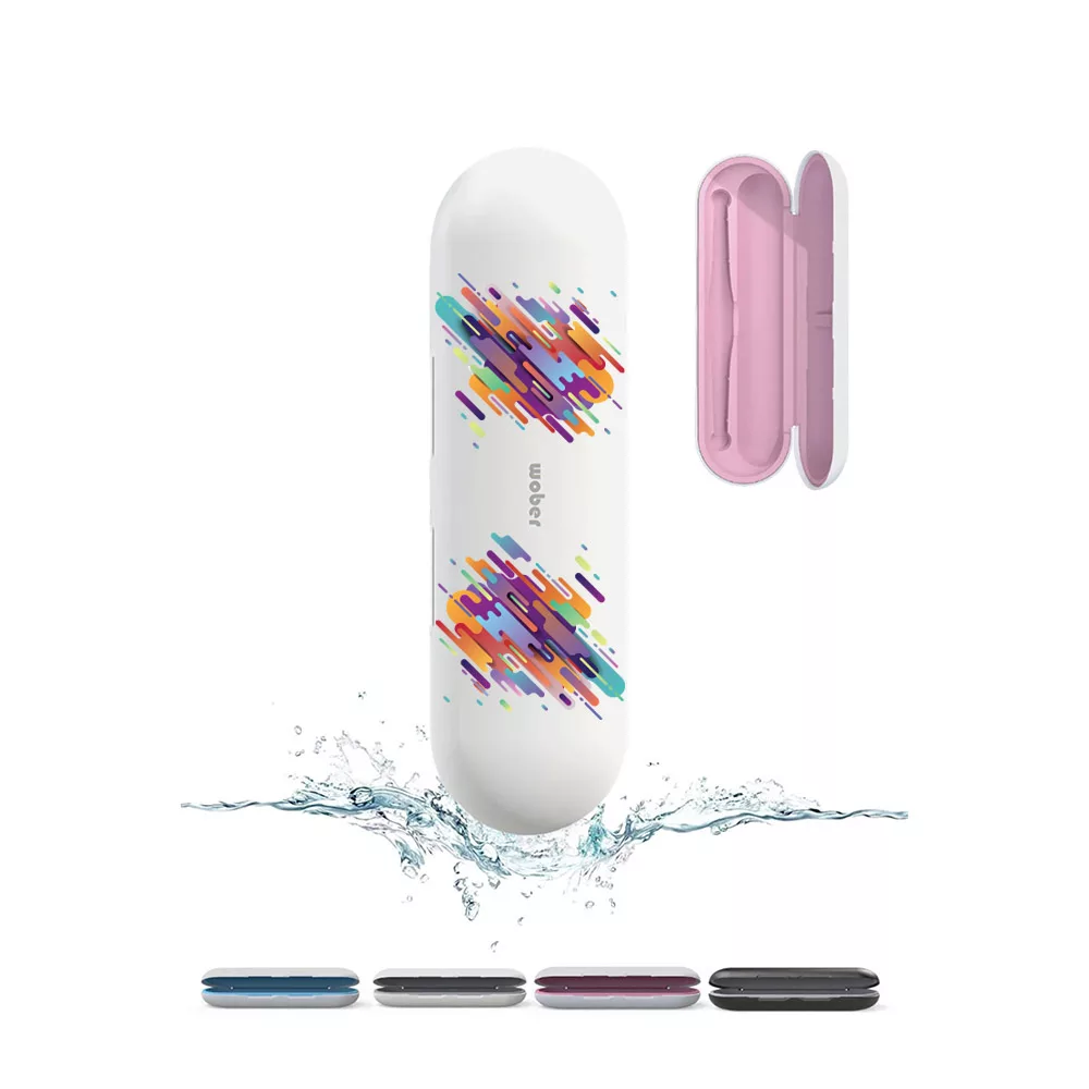 محفظه نگهداری مسواک برقی ووبر مدل New طرح پترن گرافیکی کد 1