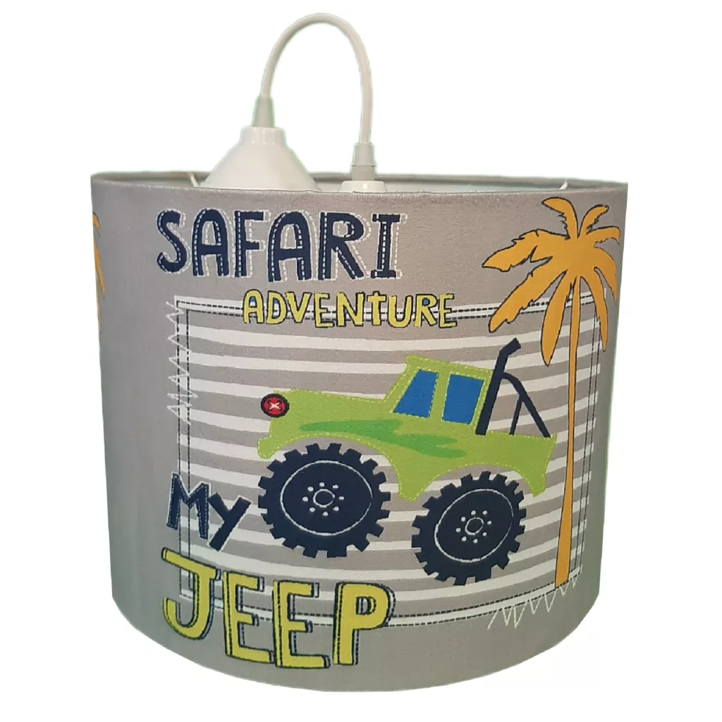 لوستر کودک مدل جیپ سافاری کد L-153