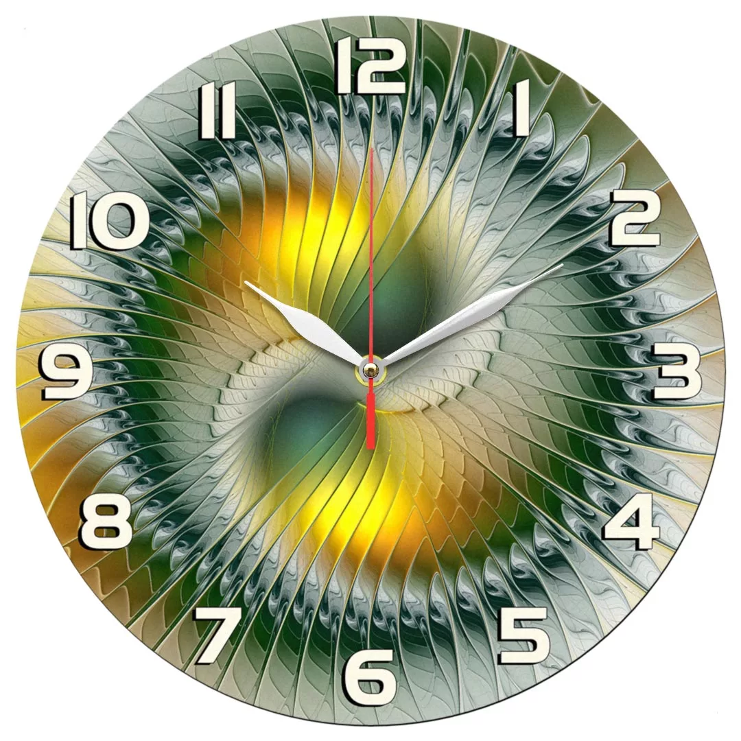 ساعت دیواری طرح مارپیچ انتزاعی کد 1261 ساعت دیواری طرح مارپیچ انتزاعی کد 1261