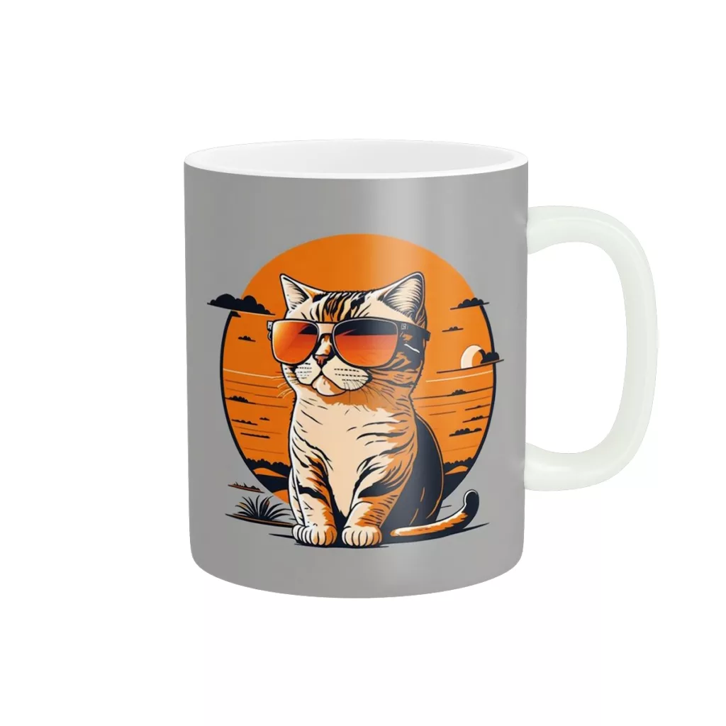 ماگ مدل فانتزی گربه کد 1727