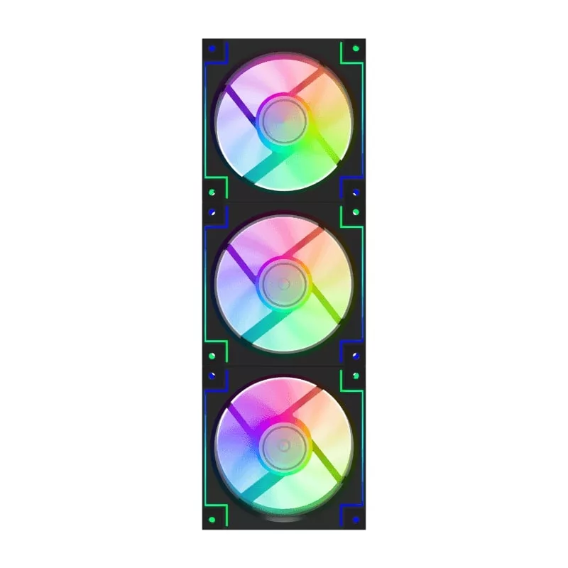 فن کیس گیم مکس مدل RD300 بسته سه عددی