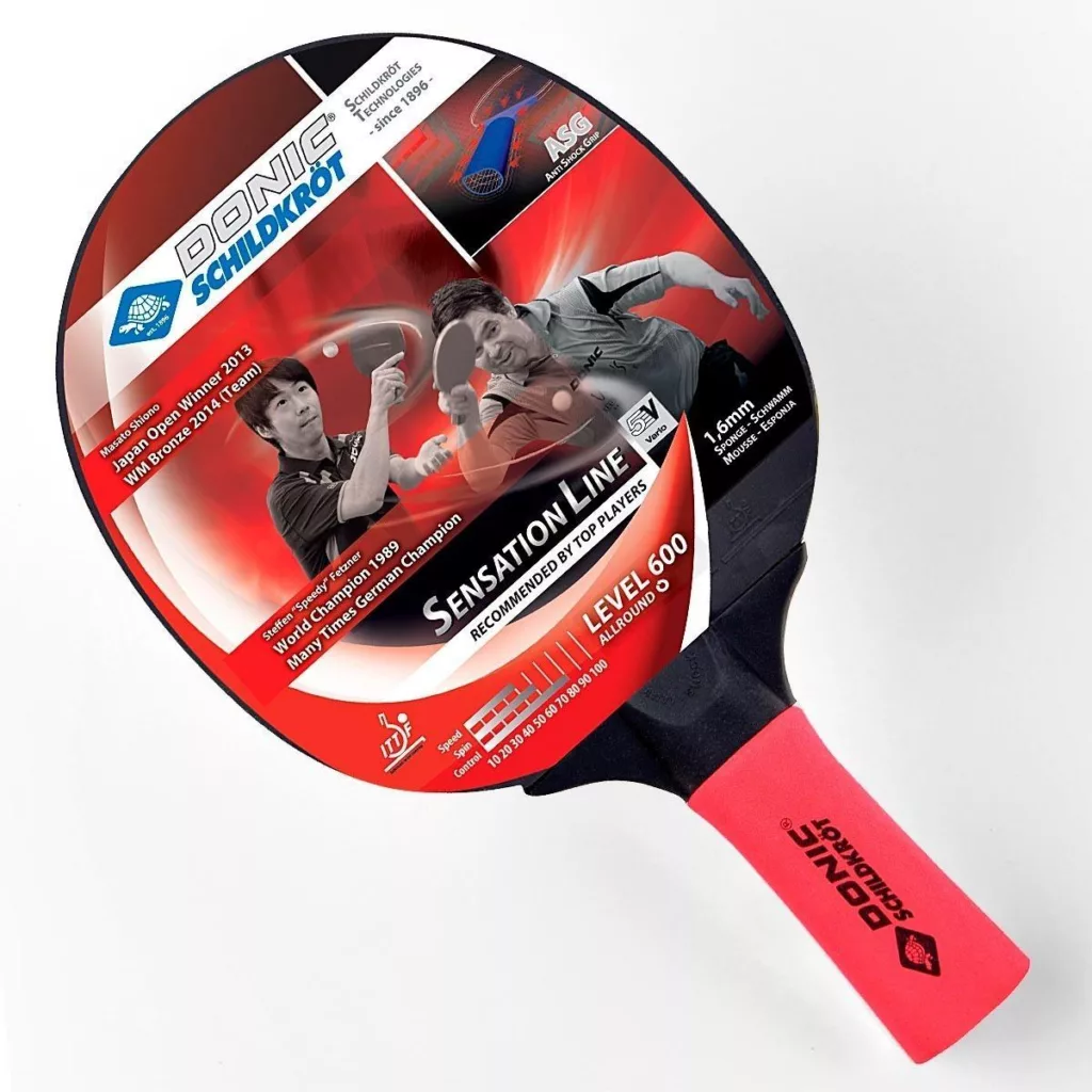 راکت پینگ پنگ دونیک شیلدکروت مدل Sensation 600