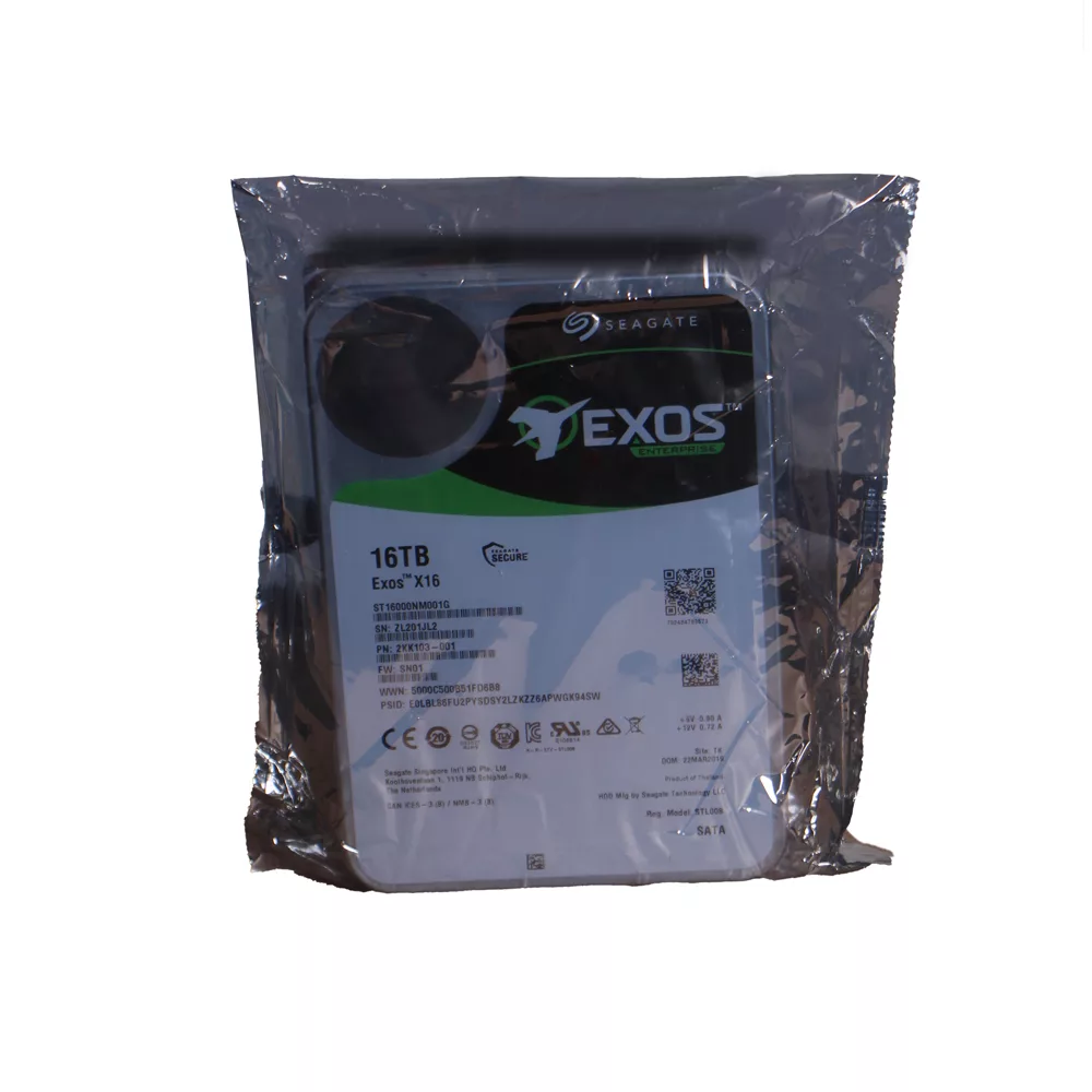 هارددیسک اینترنال سیگیت مدل ST16000NM001G Enterprise ظرفیت 16 ترابایت