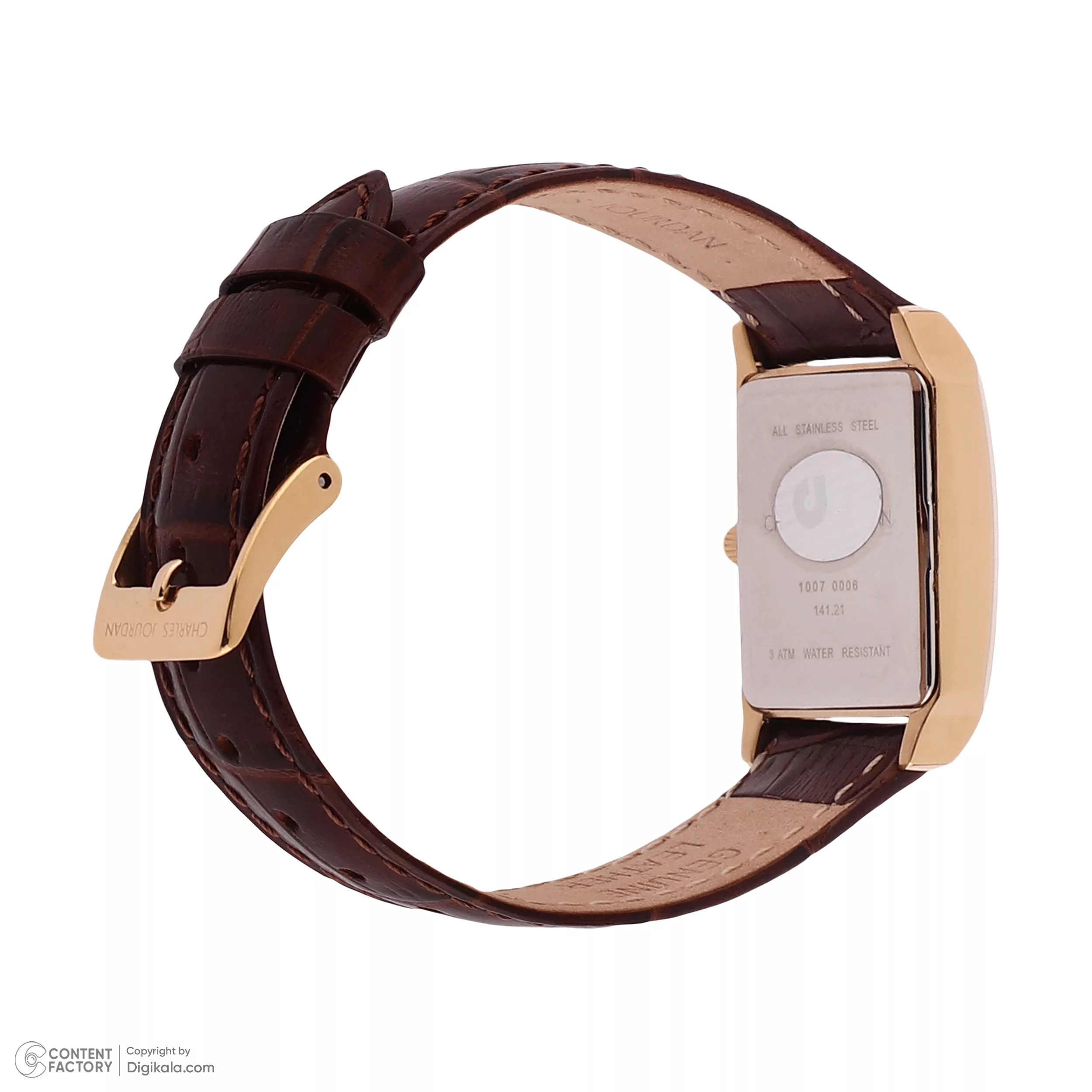 ساعت مچی عقربه‌ای کوارتز زنانه چارلز جردن مدل Poster 141-21