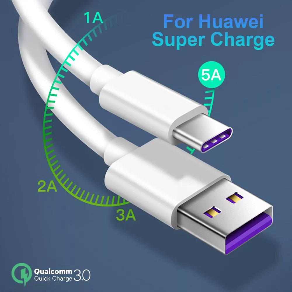 کابل تبدیل USB به USB-C مدل5A طول 1.4 متر