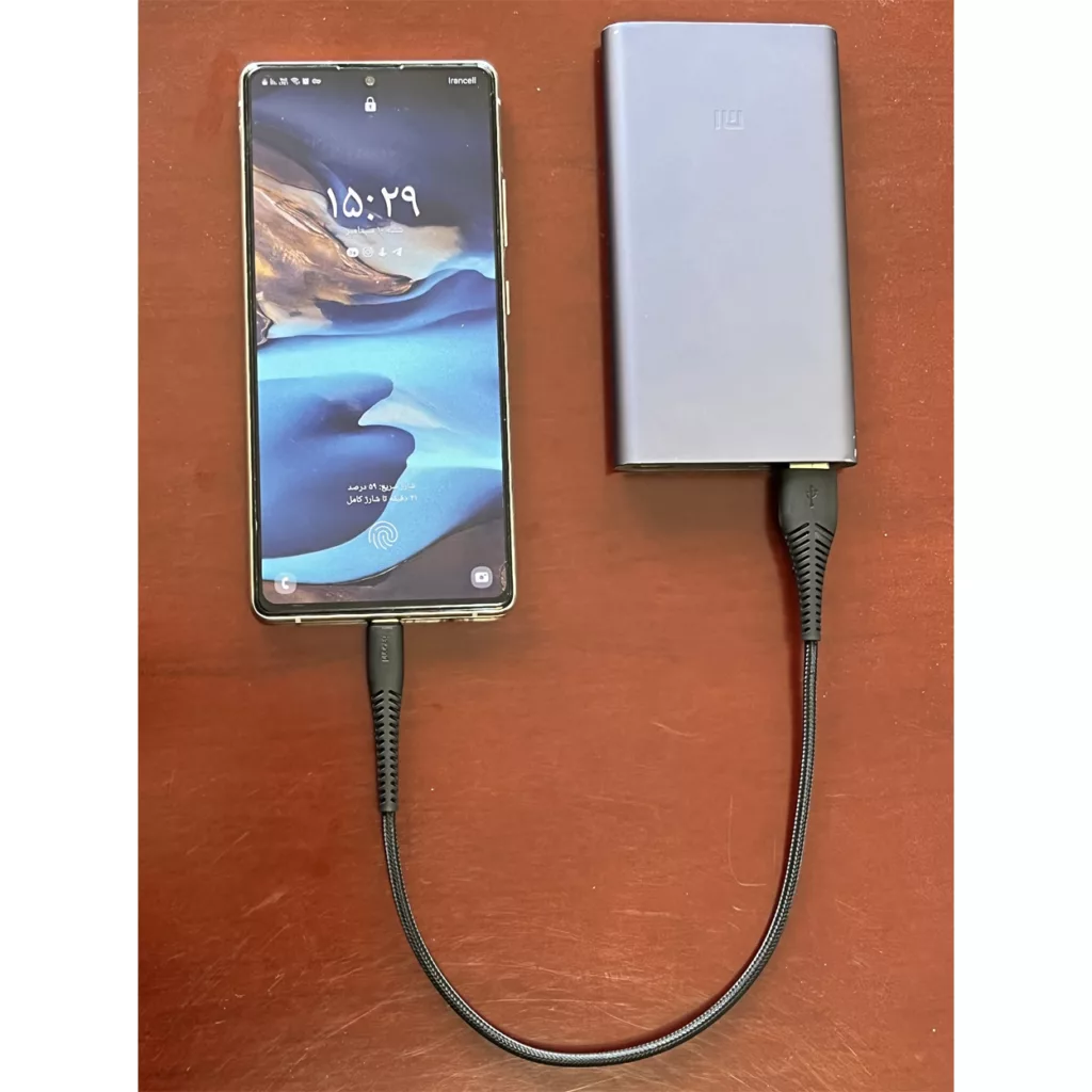 کابل تبدیل USB به USB-C بیاند مدل BA-323 طول 0.3 متر