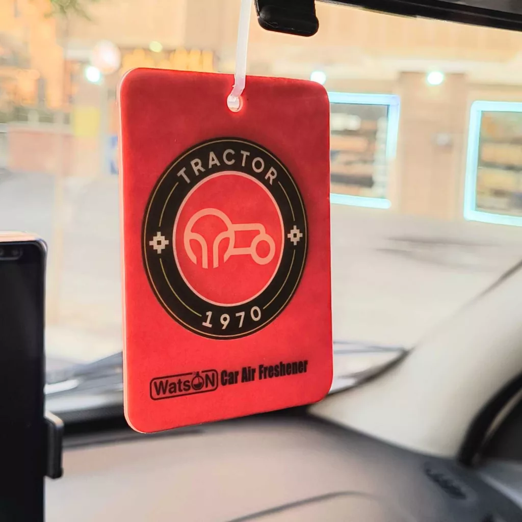 خوشبوکننده کارتی خودرو مدل آویز تراکتور