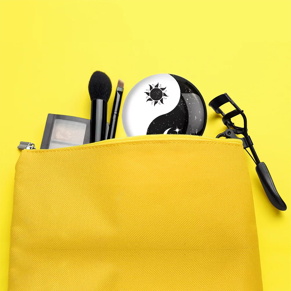 آینه جیبی خندالو مدل یین و یانگ کد 30529