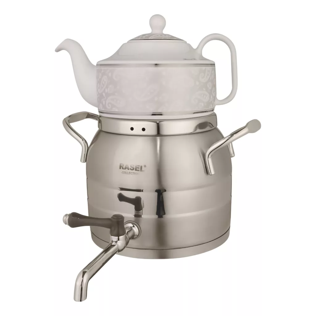 ست کتری و قوری راسل کد TR-117 گنجایش کتری 3 لیتری و گنجایش قوری 0.8 لیتر