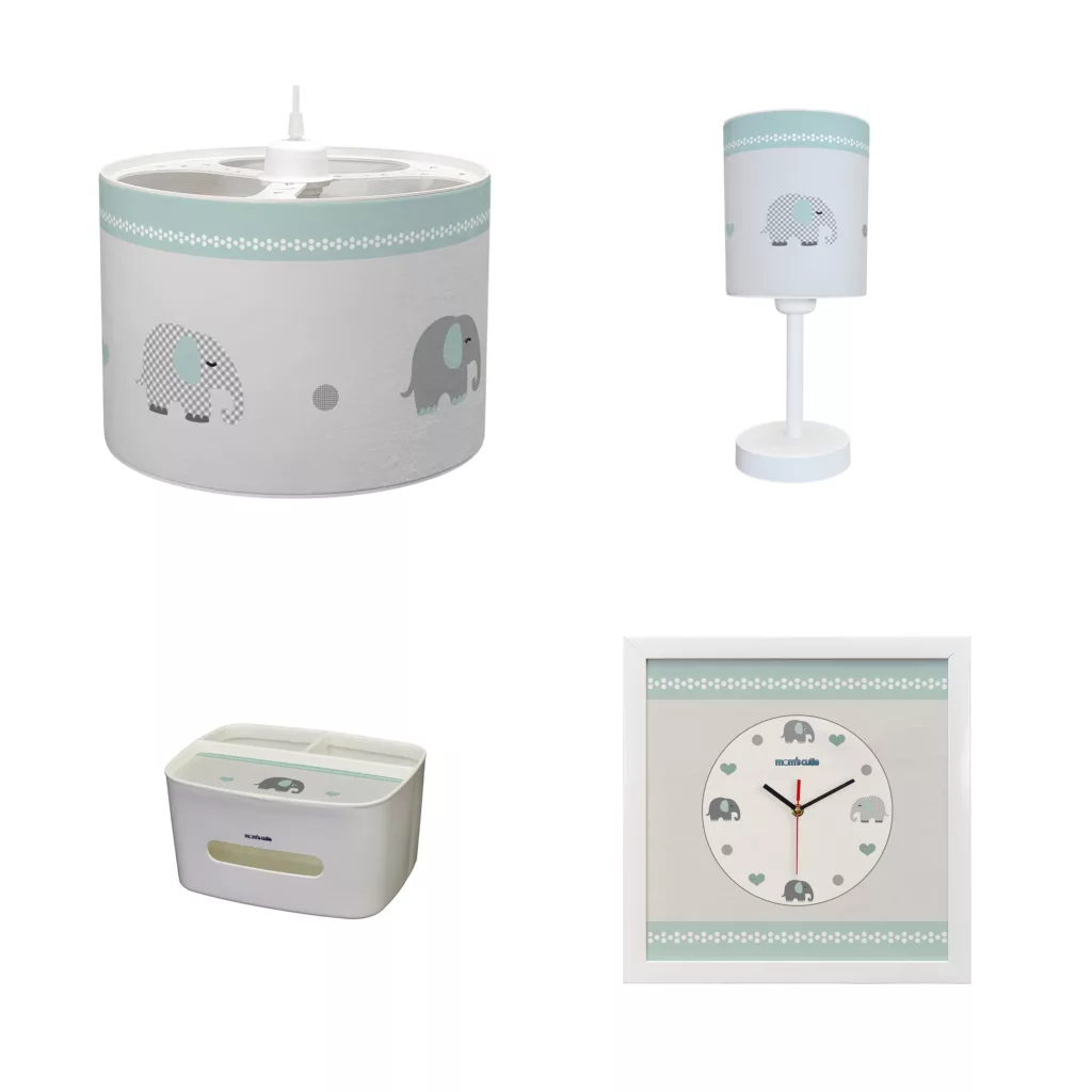 ست لوستر کودک مامز کیوتی مدل PL-57 بسته 4 عددی