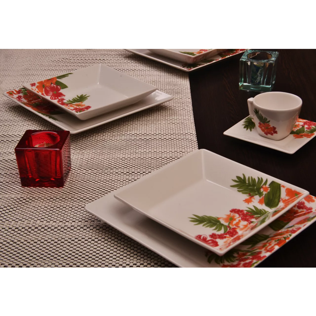 سرویس غذاخوری 30 پارچه آکسفورد مدل Tropical