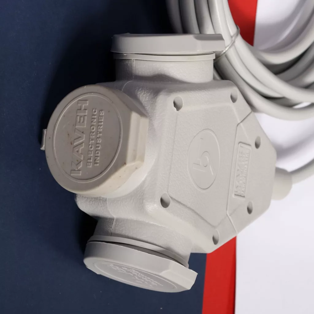 سه راهی برق سیار کاوه مدل صنعتی پرقدرت کد 5M