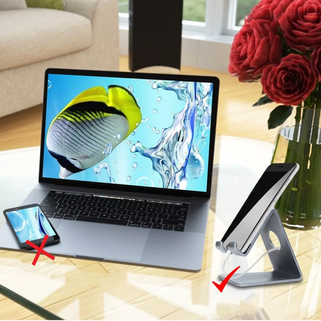 پایه نگهدارنده گوشی موبایل و تبلت مدل PRO